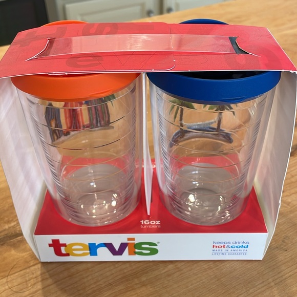 Tervis 16oz Tumblers Set of 2 NWT - Picture 2 of 2